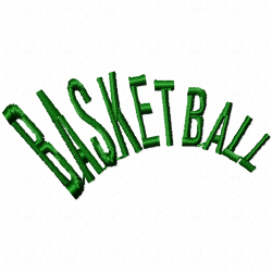 Basketball Embroidery Design 7 Basketball Embroidery Design 7